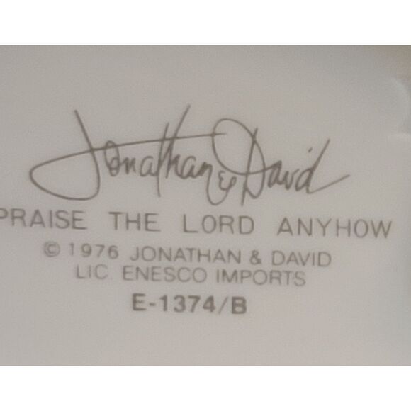 A Boy & His Dog Porcelain Figurine Jonathan & David 1978 - Picture 2 of 11